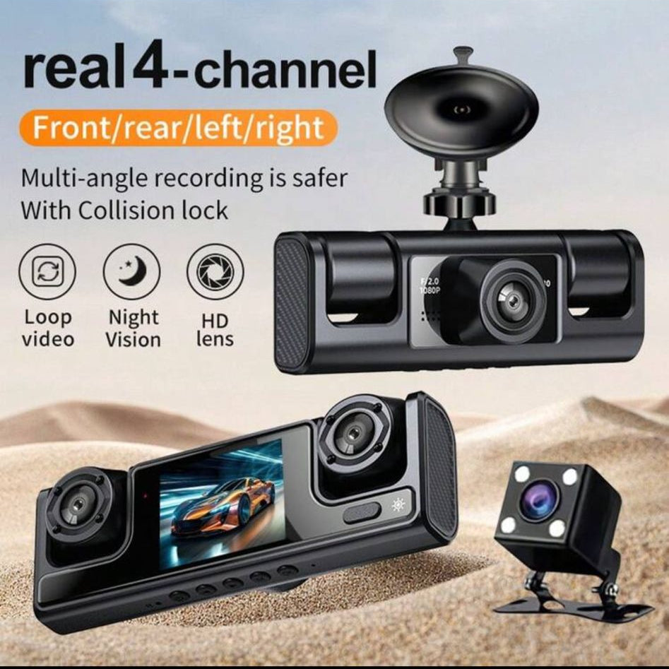 Dash Camera 4 Channel