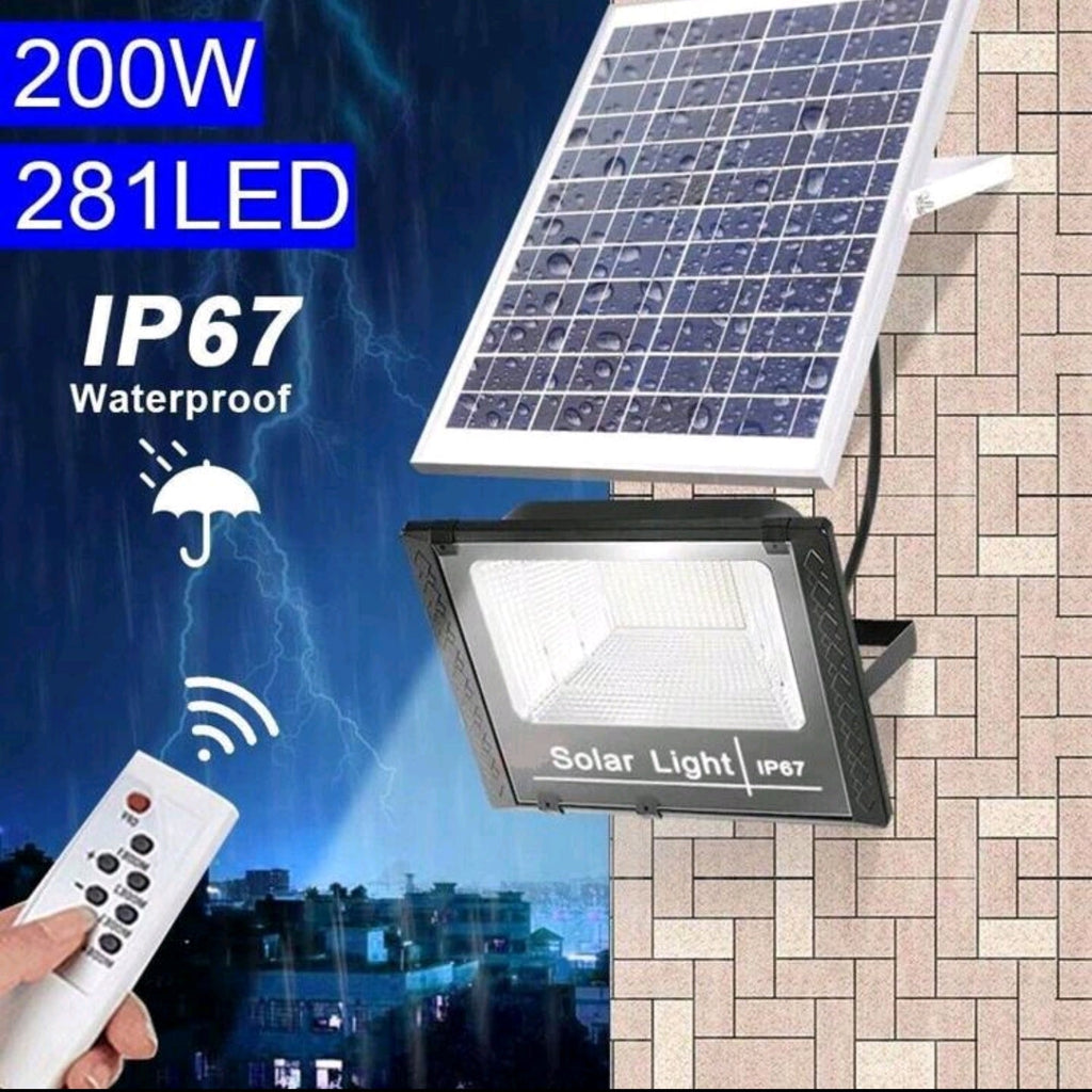 200WATTS Solar Flood Lights