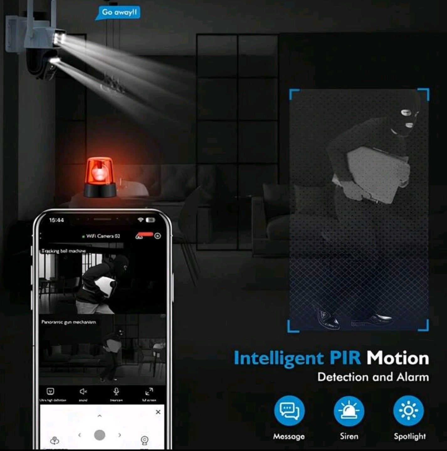 2 lens 4K Solar Camera